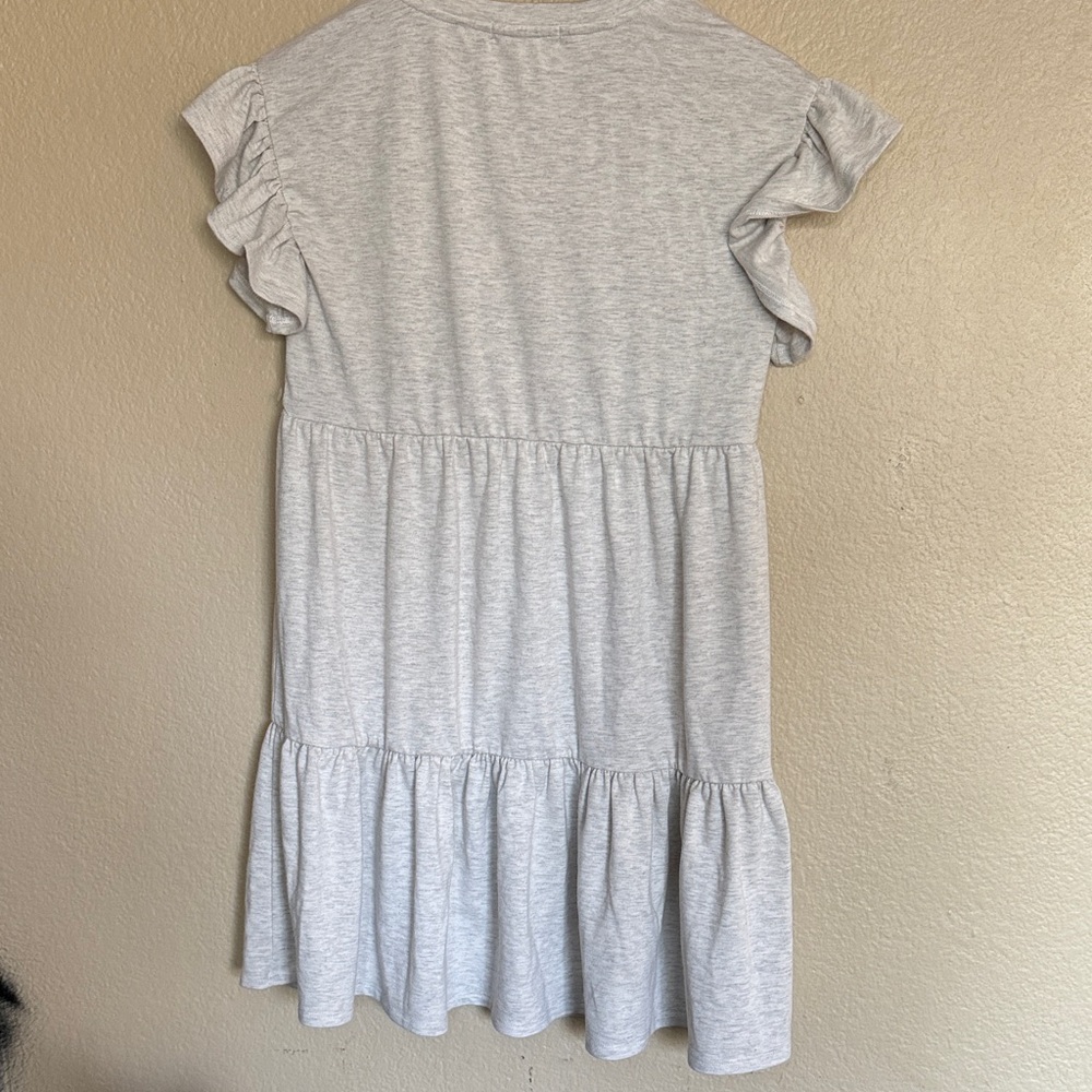 Steve Madden Kids Girls’ Ruffle Sleeve Tiered Dress Size M (10/12) - Picture 3 of 3
